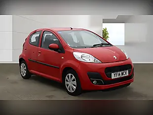 Used 2014 Peugeot 107 Active Red - Interior and Exterior details 4