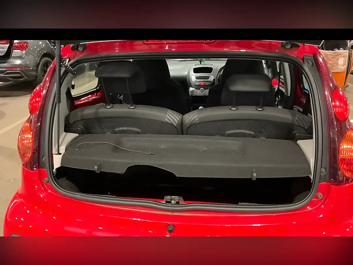 Used 2014 Peugeot 107 Active Red - Interior and Exterior details 11