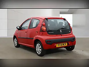 Used 2014 Peugeot 107 Active Red - Interior and Exterior details 3
