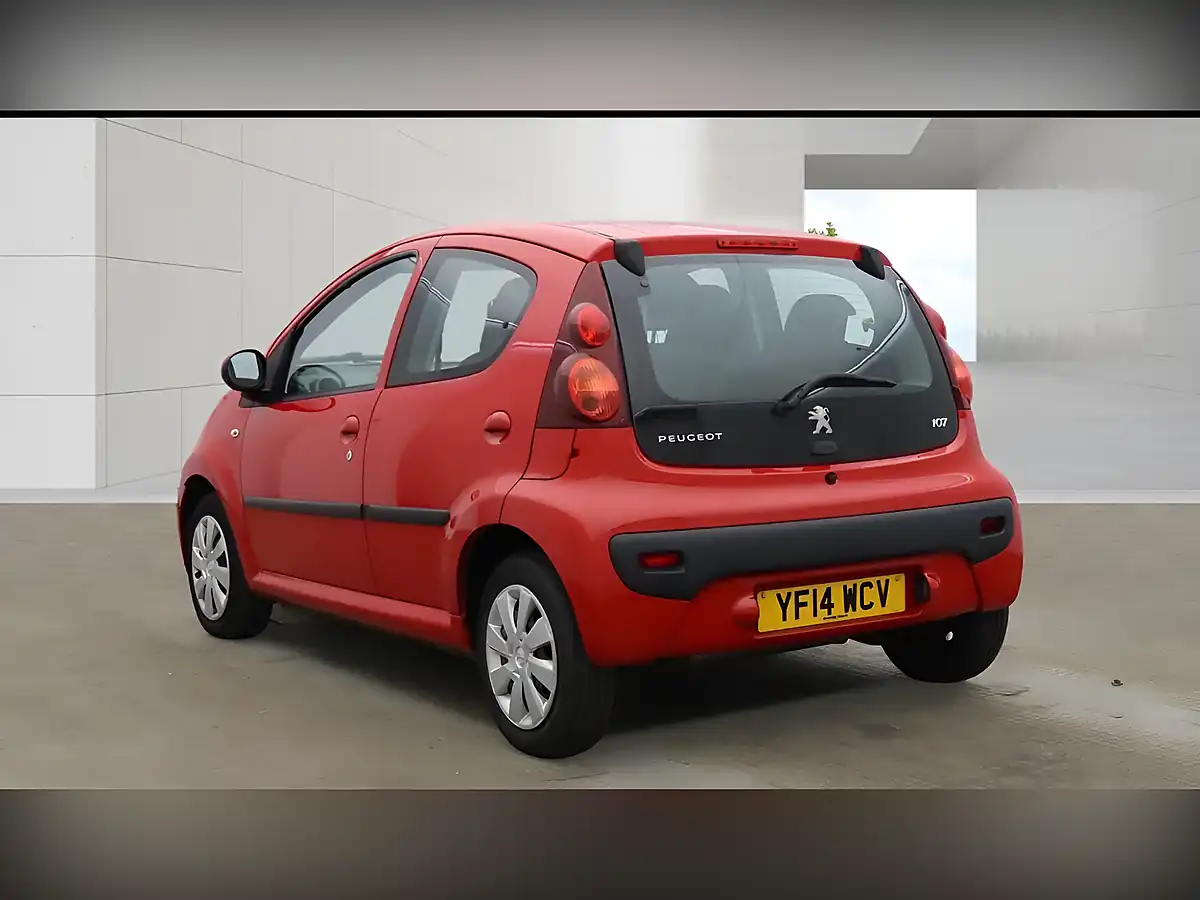 Used 2014 Peugeot 107 Active Red - Interior and Exterior details 3