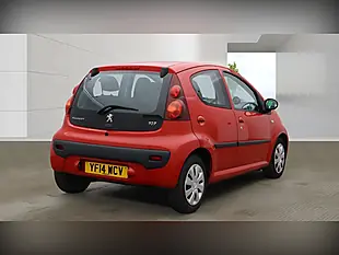 Used 2014 Peugeot 107 Active Red - Interior and Exterior details 6