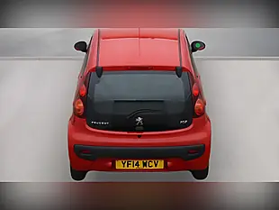 Used 2014 Peugeot 107 Active Red - Interior and Exterior details 8