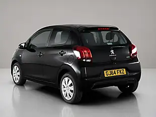 Used 2014 Peugeot 108 Active Edition Black - Interior and Exterior details 5