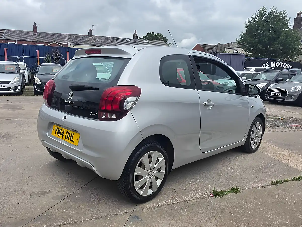 Used 2014 Peugeot 108 Active Silver - Interior and Exterior details 7