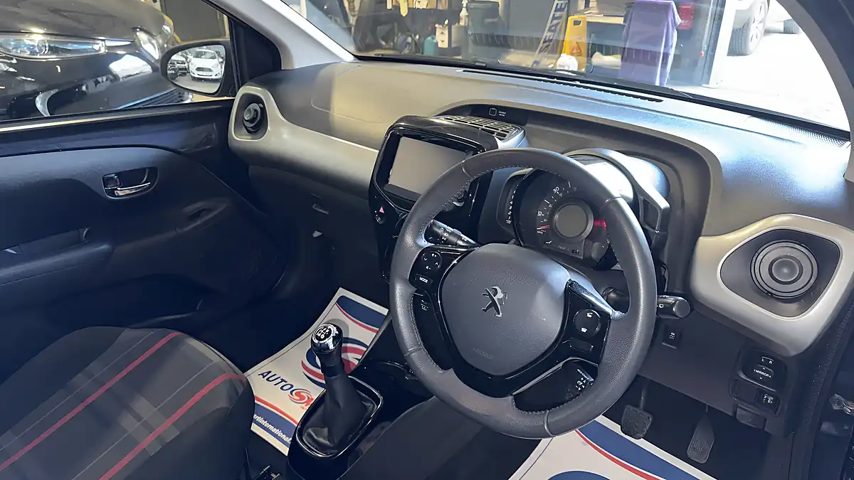 Used 2014 Peugeot 108 Allure Blue Blue - Interior and Exterior details 11