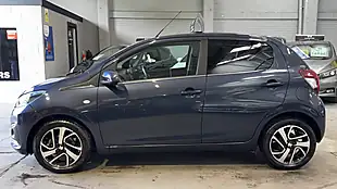 Used 2014 Peugeot 108 Allure Blue Blue - Interior and Exterior details 2