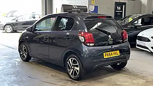 Used 2014 Peugeot 108 Allure Blue Blue - Interior and Exterior details 7