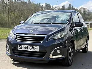 Used 2014 Peugeot 108 Allure Blue - Interior and Exterior details 10