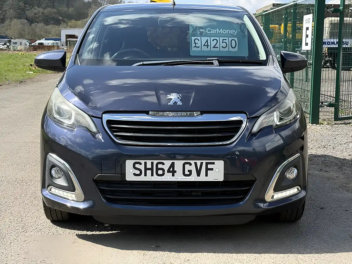 Used 2014 Peugeot 108 Allure Blue - Interior and Exterior details 2