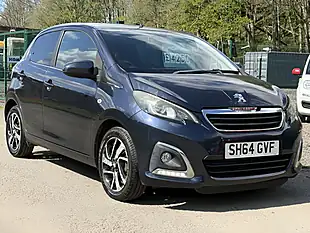 Used 2014 Peugeot 108 Allure Blue - Interior and Exterior details 3