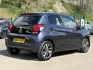 Used 2014 Peugeot 108 Allure Blue - Interior and Exterior details 6