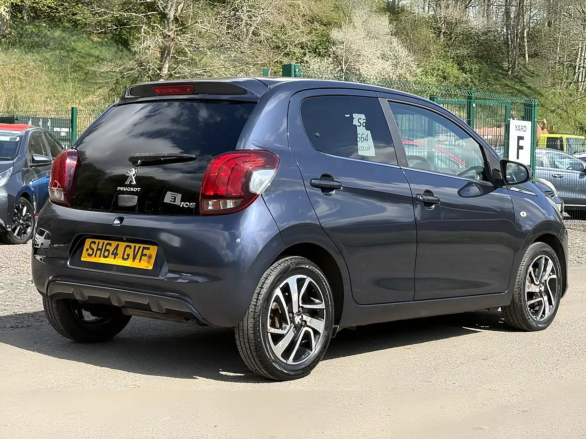 Used 2014 Peugeot 108 Allure Blue - Interior and Exterior details 6
