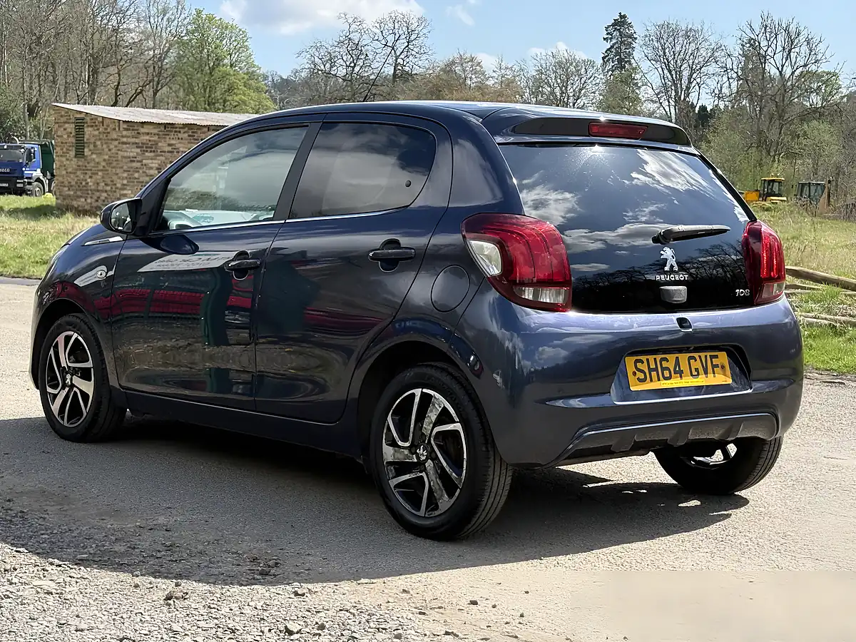 Used 2014 Peugeot 108 Allure Blue - Interior and Exterior details 8