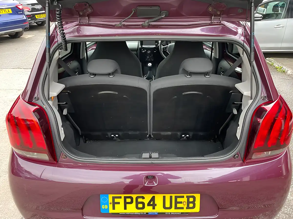 Used 2014 Peugeot 108 Allure Purple - Interior and Exterior details 12