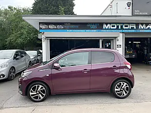 Used 2014 Peugeot 108 Allure Purple - Interior and Exterior details 2