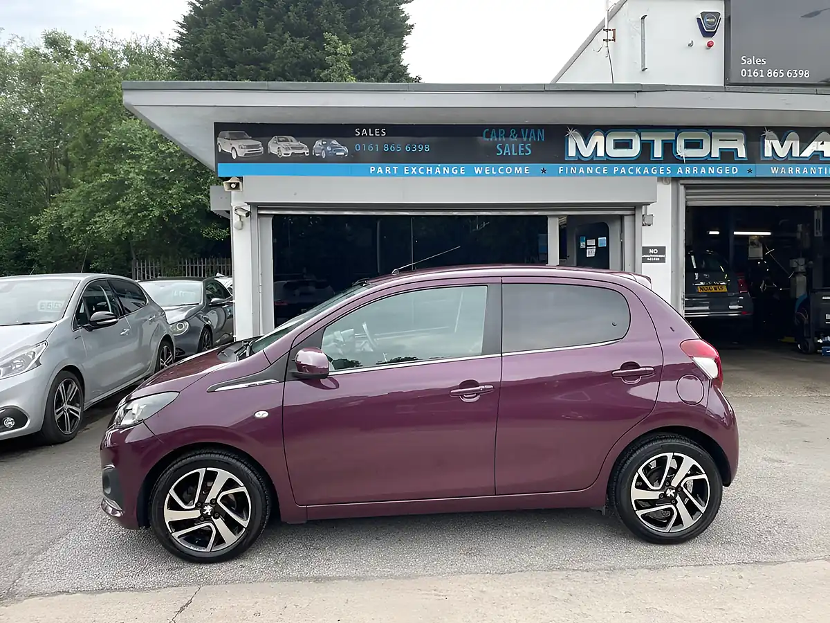 Used 2014 Peugeot 108 Allure Purple - Interior and Exterior details 2