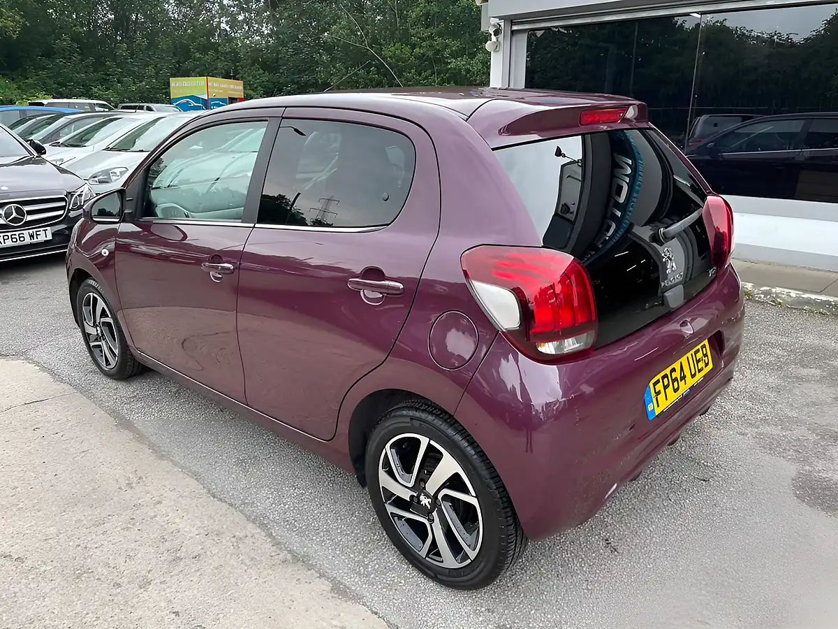 Used 2014 Peugeot 108 Allure Purple - Interior and Exterior details 3
