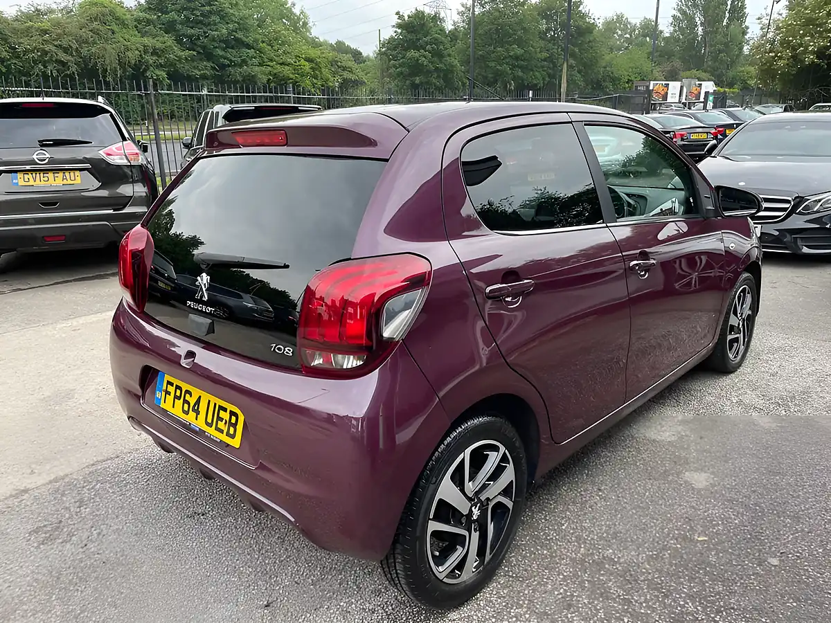 Used 2014 Peugeot 108 Allure Purple - Interior and Exterior details 5