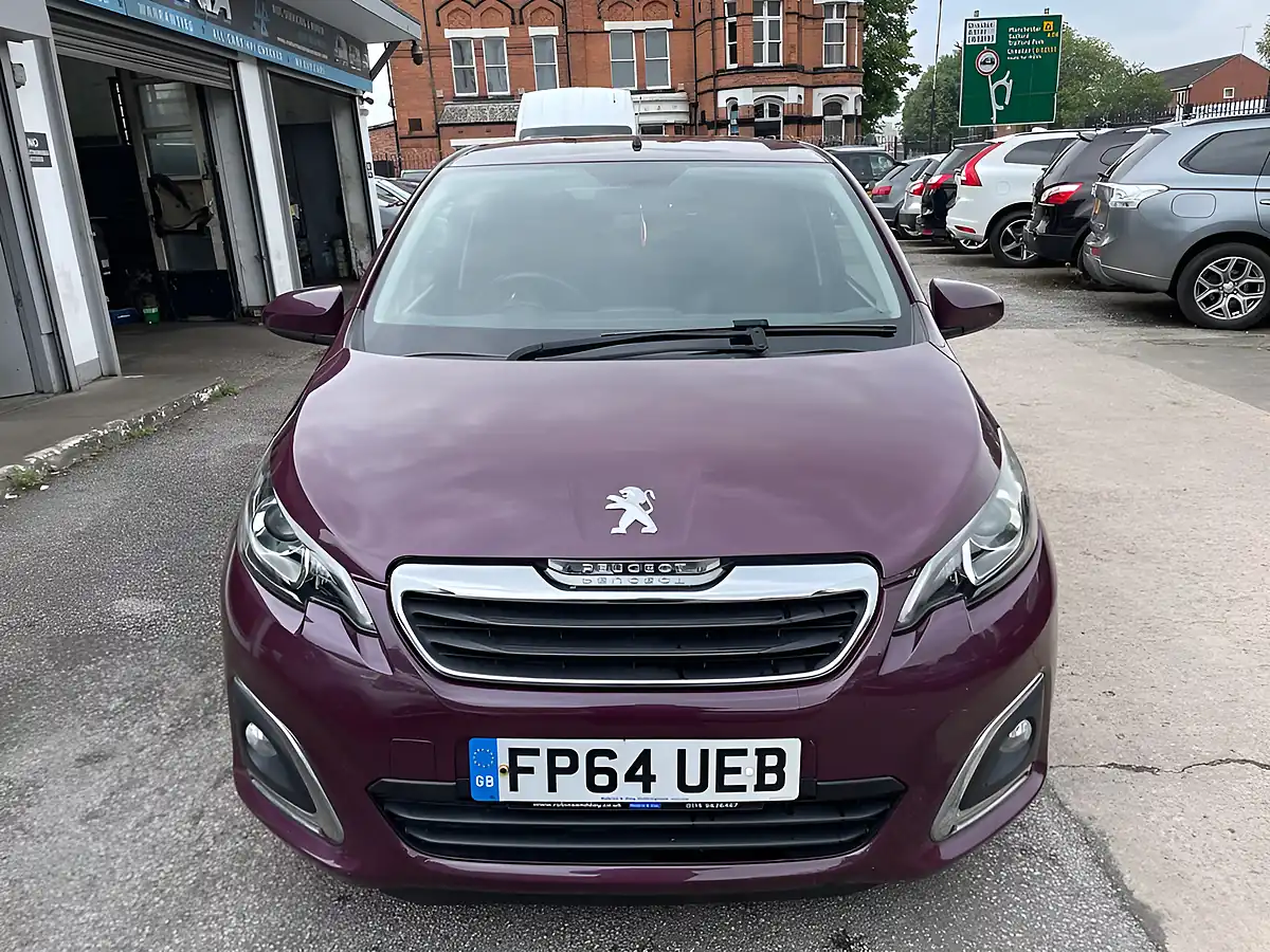 Used 2014 Peugeot 108 Allure Purple - Interior and Exterior details 8
