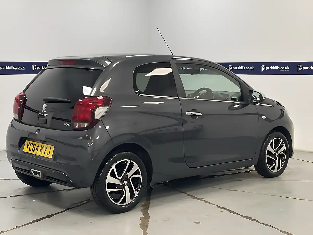 Used 2014 Peugeot 108 Feline Carbon Grey - Interior and Exterior details 11