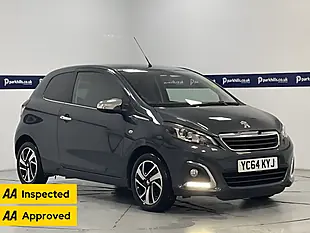 Used 2014 Peugeot 108 Feline Carbon Grey - Interior and Exterior details 9