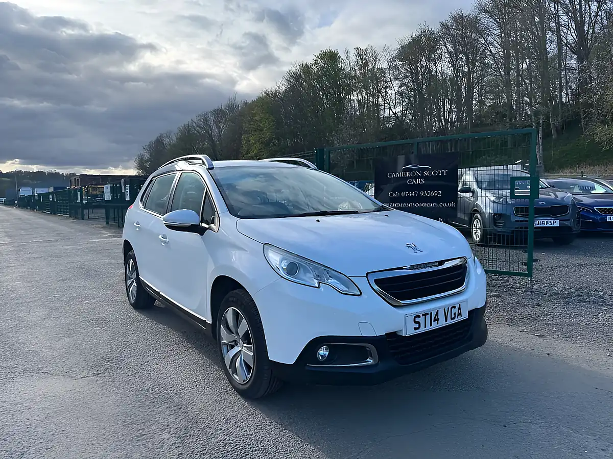 Used 2014 Peugeot 2008 Active White - Interior and Exterior details 2
