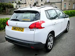 Used 2014 Peugeot 2008 Active White - Interior and Exterior details 8