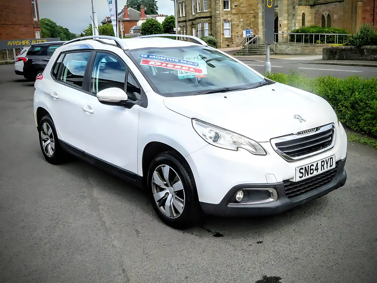 Used 2014 Peugeot 2008 Active White - Interior and Exterior details 9