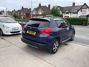 Used 2014 Peugeot 2008 Allure Blue - Interior and Exterior details 2
