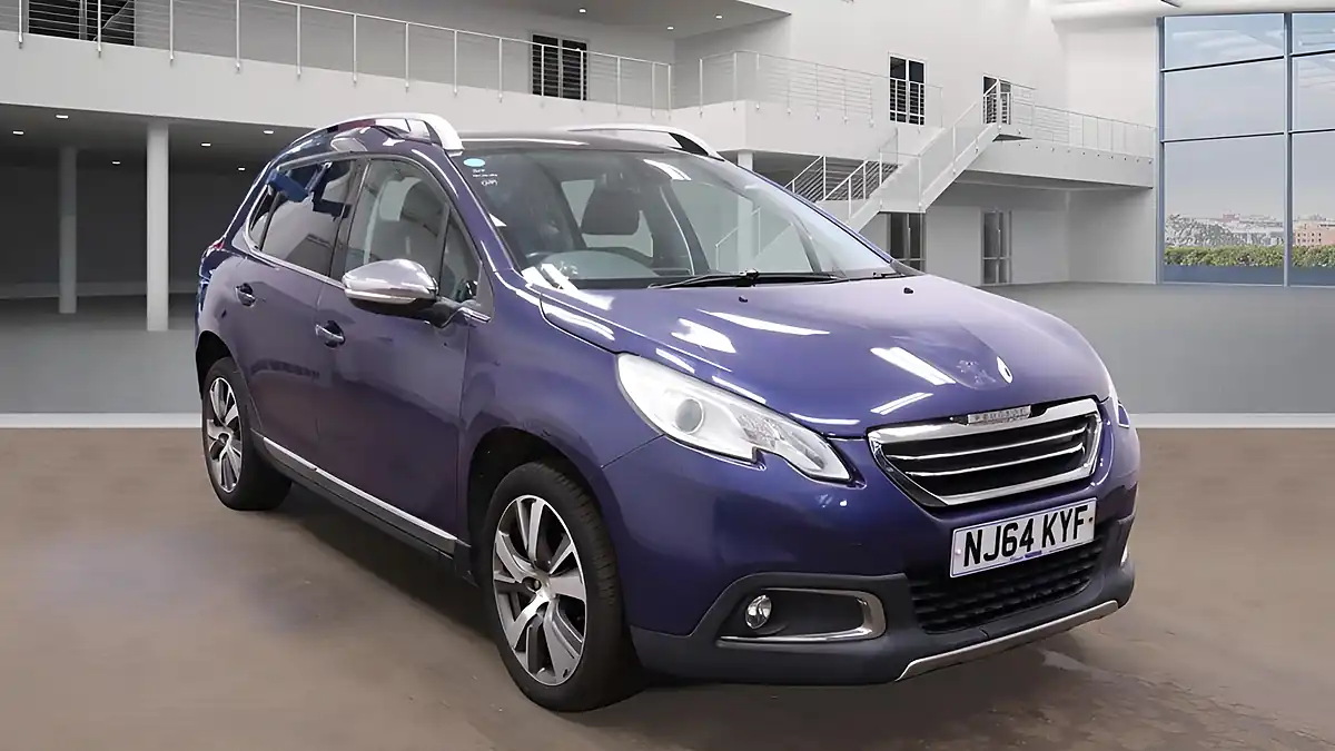 Used 2014 Peugeot 2008 Feline Blue - Front View