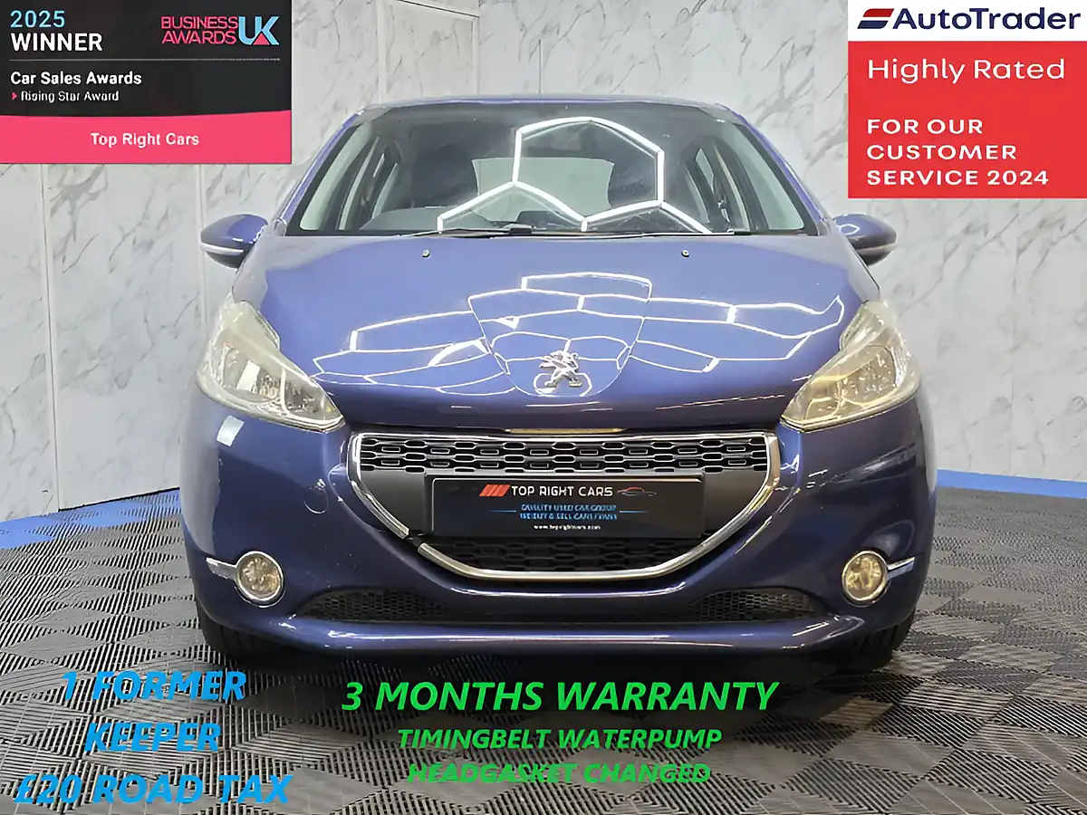 Used 2014 Peugeot 208 Active Blue - Interior and Exterior details 2