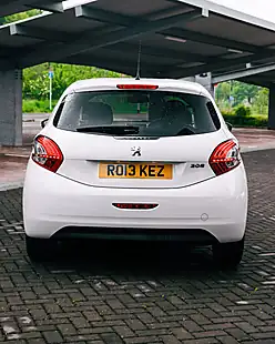 Used 2014 Peugeot 208 Allure White - Interior and Exterior details 9