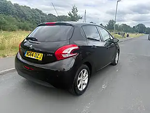 Used 2014 Peugeot 208 Style Nera Black - Interior and Exterior details 2