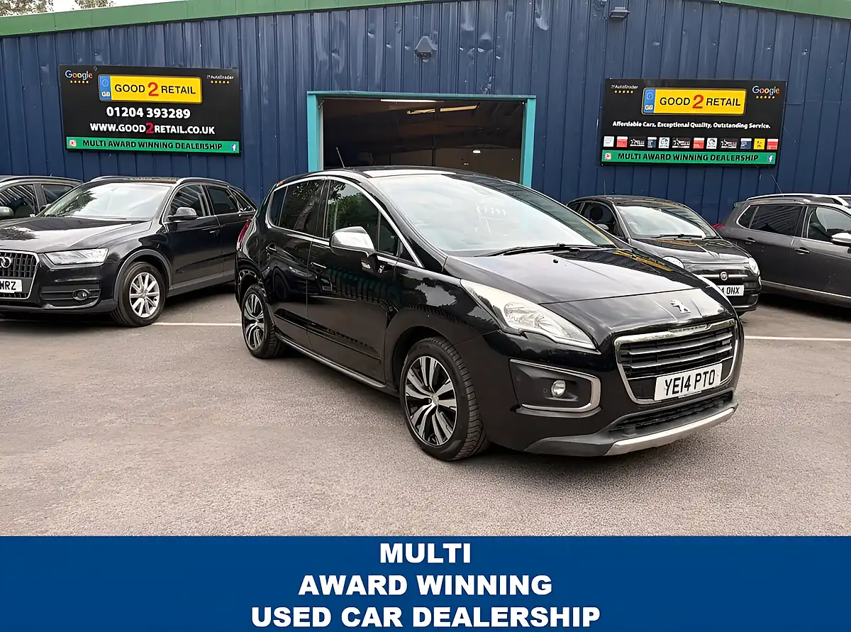 Used 2014 Peugeot 3008 Allure Black - Front View
