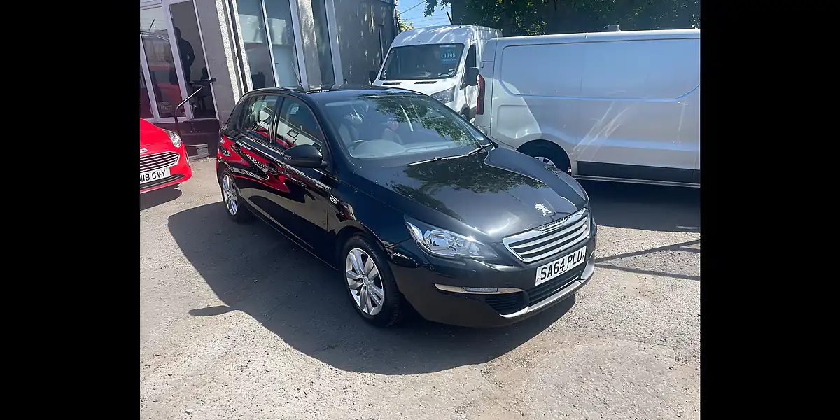 Used 2014 Peugeot 308 Active Black - Front View