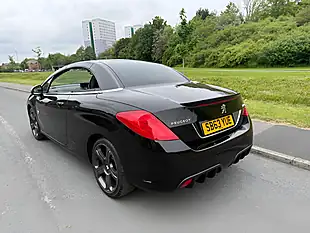 Used 2014 Peugeot 308 Cc Roland Garros Black - Interior and Exterior details 10