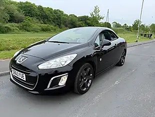 Used 2014 Peugeot 308 Cc Roland Garros Black - Interior and Exterior details 12