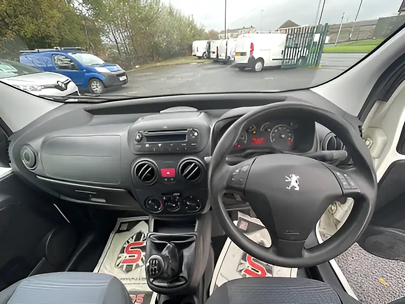Used 2014 Peugeot Bipper Professional L1 H1 3dr White - Interior and Exterior details 15