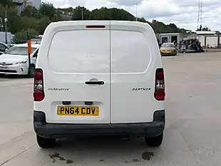 Used 2014 Peugeot Partner 625 Professional L1 White - Interior and Exterior details 7