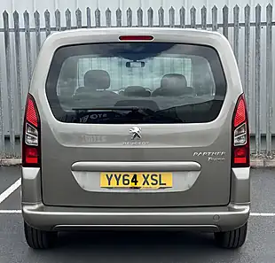 Used 2014 Peugeot Partner Tepee S Bronze - Interior and Exterior details 6