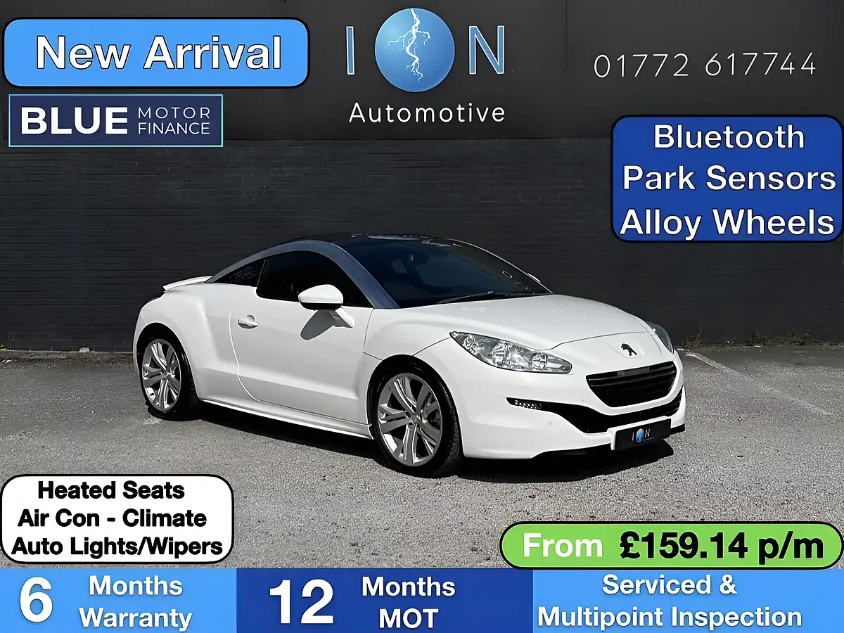 Used 2014 Peugeot Rcz GT White - Front View