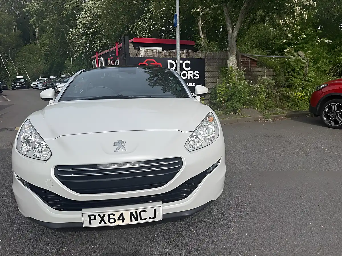 Used 2014 Peugeot Rcz Sport Coupe White - Front View