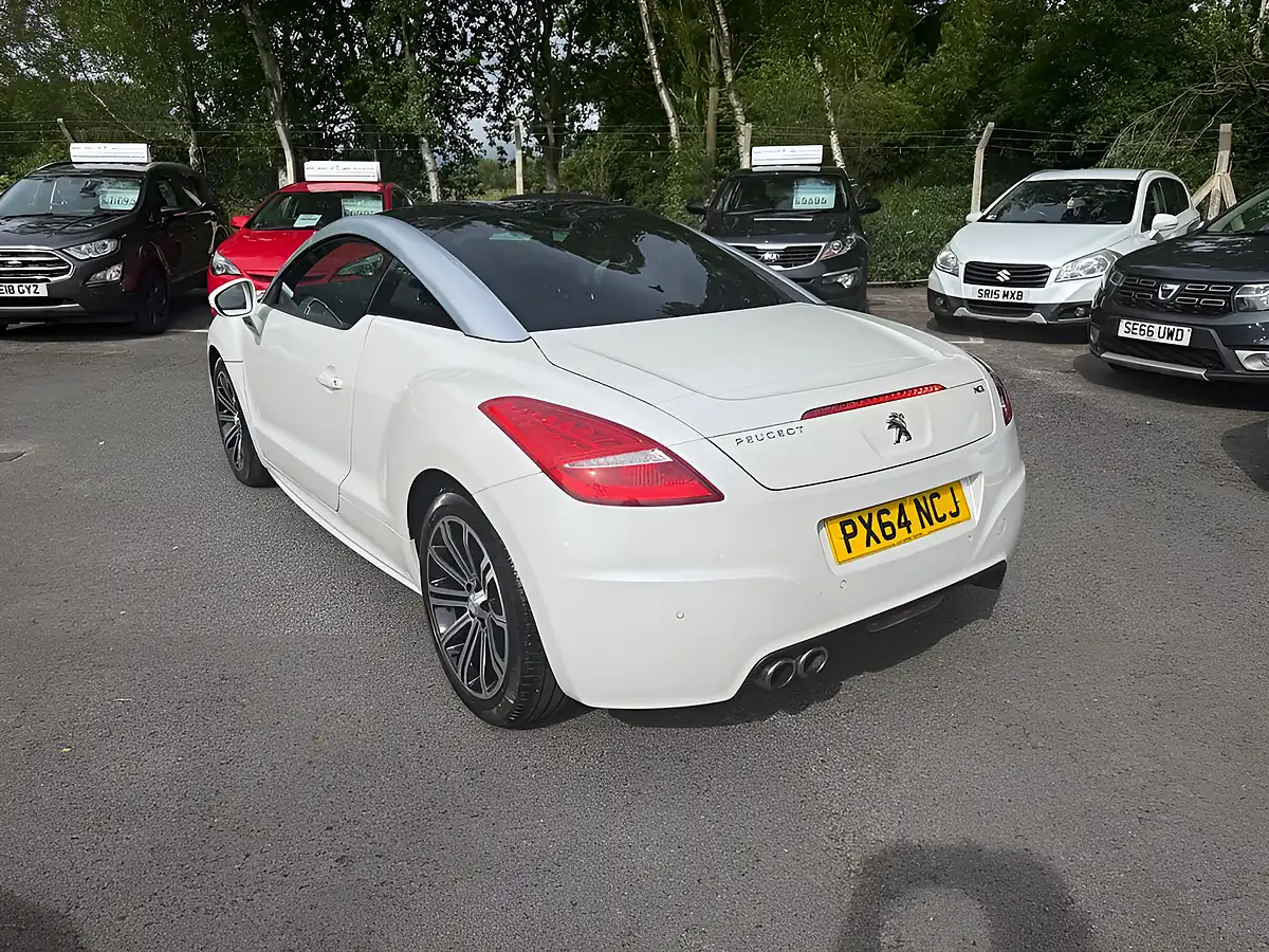 Used 2014 Peugeot Rcz Sport Coupe White - Interior and Exterior details 4