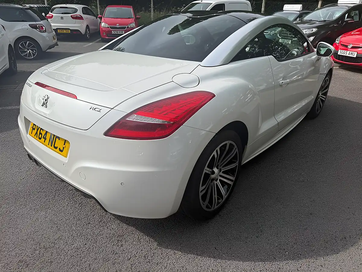 Used 2014 Peugeot Rcz Sport Coupe White - Interior and Exterior details 5