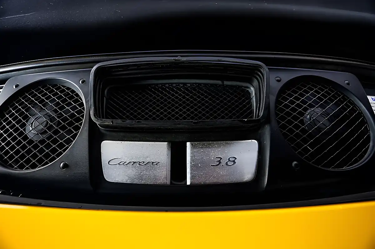 Used 2014 Porsche 911 Carrera 4S Convertible Yellow - Interior and Exterior details 15