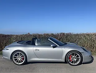 Used 2014 Porsche 911 Carrera S Cabriolet Rhodium Silver - Interior and Exterior details 11