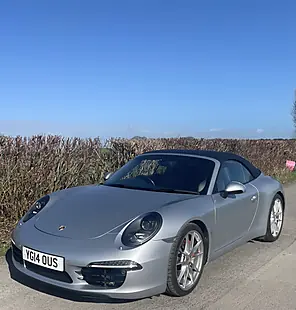 Used 2014 Porsche 911 Carrera S Cabriolet Rhodium Silver - Interior and Exterior details 2