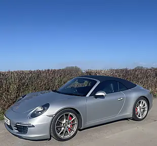 Used 2014 Porsche 911 Carrera S Cabriolet Rhodium Silver - Interior and Exterior details 3
