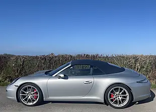 Used 2014 Porsche 911 Carrera S Cabriolet Rhodium Silver - Interior and Exterior details 5