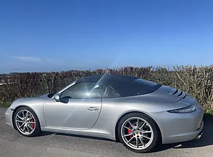 Used 2014 Porsche 911 Carrera S Cabriolet Rhodium Silver - Interior and Exterior details 6